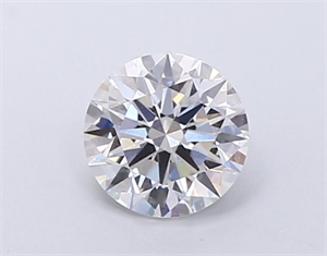 Picture of Lab Grown Diamond 1.30 Carats, Round with Ideal Cut, E Color, VS2 Clarity and Certified by IGI