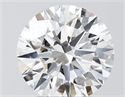Del inventario de diamantes de laboratorio, 2.54 quilates, Redondo , Color D, claridad VS1 y certificado IGI