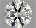 Diamante Natural 0.85 quilates, Redondo , Color I, claridad IF y certificado GIA
