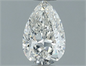 Natural Diamond 0.70 Carats, Pear with  Cut, H Color, VS1 Clarity and Certified by GIA