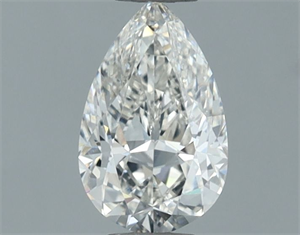 Picture of Natural Diamond 0.70 Carats, Pear with  Cut, H Color, VS1 Clarity and Certified by GIA