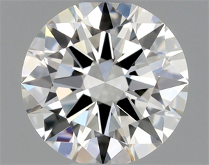 Foto Diamante Natural 0.40 quilates, Redondo , Color F, claridad VVS1 y certificado GIA de