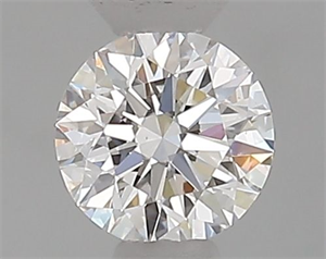 Picture of Natural Diamond 0.41 Carats, Round with Excellent Cut, D Color, VS1 Clarity and Certified by GIA