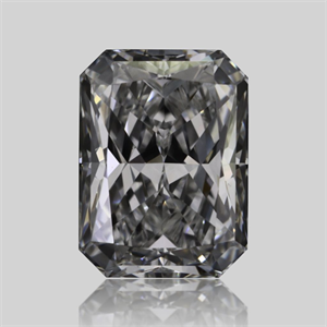 Picture of Natural Diamond 0.51 Carats, Radiant with  Cut, E Color, VS1 Clarity and Certified by GIA