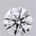 Lab Grown Diamond 1.56 Carats, Round with Ideal Cut, D Color, VS1 Clarity and Certified by IGI
