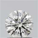 Natural Diamond 0.73 Carats, Round with Excellent Cut, G Color, IF Clarity and Certified by HRD