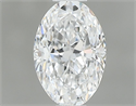 Diamante Natural 0.37 quilates, Ovalado , Color D, claridad VVS1 y certificado GIA
