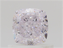 Diamante Natural 0.71 quilates, Del cojín , Color F, claridad VVS2 y certificado GIA