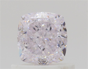 Foto Diamante Natural 0.71 quilates, Del cojín , Color F, claridad VVS2 y certificado GIA de