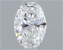 Diamante Natural 0.50 quilates, Ovalado , Color D, claridad VS1 y certificado GIA