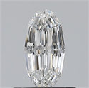 Diamante Natural 0.51 quilates, Ovalado , Color F, claridad VS2 y certificado GIA