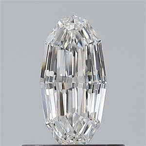 Foto Diamante Natural 0.51 quilates, Ovalado , Color F, claridad VS2 y certificado GIA de