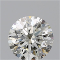 Diamante Natural 0.55 quilates, Redondo , Color K, claridad SI2 y certificado GIA
