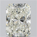 Natural Diamond 1.20 Carats, Radiant with  Cut, K Color, VS2 Clarity and Certified by GIA