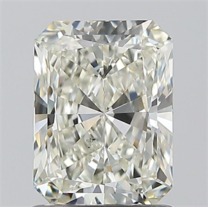 Picture of Natural Diamond 1.20 Carats, Radiant with  Cut, K Color, VS2 Clarity and Certified by GIA