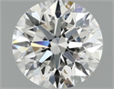 Lab Grown Diamond 1.05 Carats, Round with Excellent Cut, E Color, VVS2 Clarity and Certified by IGI