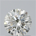 Natural Diamond 0.86 Carats, Round with Excellent Cut, K Color, SI1 Clarity and Certified by GIA