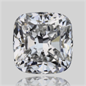 Natural Diamond 0.60 Carats, Cushion with  Cut, F Color, VVS1 Clarity and Certified by GIA