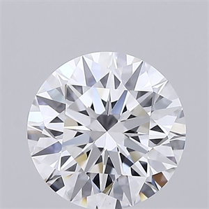 Picture of Lab Grown Diamond 1.41 Carats, Round with Ideal Cut, D Color, VVS2 Clarity and Certified by IGI