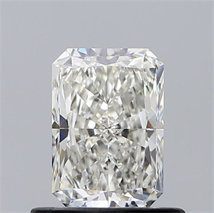 Picture of Natural Diamond 0.71 Carats, Radiant with  Cut, I Color, VS2 Clarity and Certified by GIA