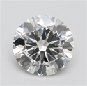 Lab Grown Diamond 3.50 Carats, Round with Excellent Cut, F Color, VS1 Clarity and Certified by IGI