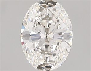 Picture of Natural Diamond 0.59 Carats, Oval with  Cut, E Color, VVS2 Clarity and Certified by GIA