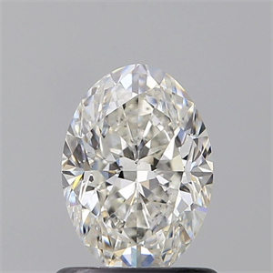 Picture of Natural Diamond 0.90 Carats, Oval with  Cut, H Color, SI1 Clarity and Certified by GIA