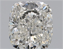 Natural Diamond 0.70 Carats, Cushion with  Cut, H Color, VVS1 Clarity and Certified by GIA