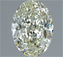 Diamante Natural 1.20 quilates, Ovalado , Color N, claridad VS2 y certificado GIA