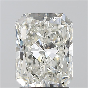 Foto Diamante Natural 2.02 quilates, Radiante , Color I, claridad VS2 y certificado GIA de