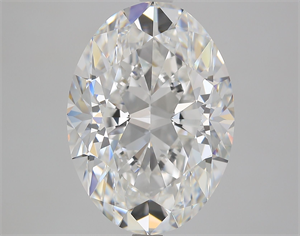 Picture of Natural Diamond 5.14 Carats, Oval with  Cut, E Color, VS1 Clarity and Certified by GIA