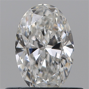 Picture of Natural Diamond 0.50 Carats, Oval with  Cut, F Color, VS2 Clarity and Certified by GIA