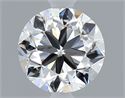 Natural Diamond 0.50 Carats, Round with Very Good Cut, G Color, VS1 Clarity and Certified by GIA