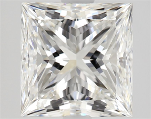 Foto Diamante Natural 2.02 quilates, Princesa , Color F, claridad VS1 y certificado GIA de