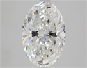 Diamante Natural 3.03 quilates, Ovalado , Color F, claridad VVS1 y certificado GIA