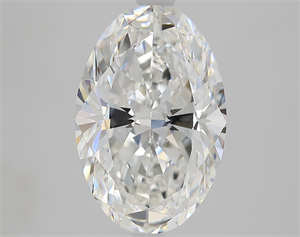 Foto Diamante Natural 3.03 quilates, Ovalado , Color F, claridad VVS1 y certificado GIA de