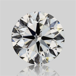 Picture of Natural Diamond 1.01 Carats, Round with Very Good Cut, L Color, VVS1 Clarity and Certified by GIA