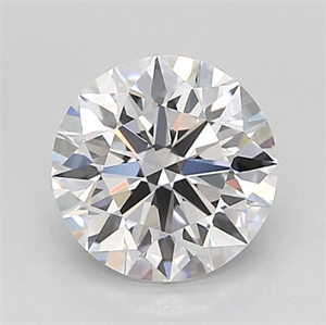 Picture of Lab Grown Diamond 1.43 Carats, Round with Ideal Cut, D Color, VVS1 Clarity and Certified by IGI