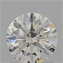 Natural Diamond 0.90 Carats, Round with Excellent Cut, I Color, SI1 Clarity and Certified by GIA