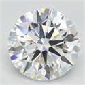 Del inventario de diamantes de laboratorio, 2.52 quilates, Redondo , Color D, claridad VVS1 y certificado GIA