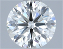 Natural Diamond 1.31 Carats, Round with Excellent Cut, J Color, VS2 Clarity and Certified by IGI