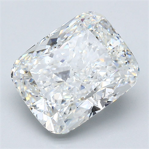 Picture of Natural Diamond 5.02 Carats, Cushion with  Cut, F Color, SI2 Clarity and Certified by GIA