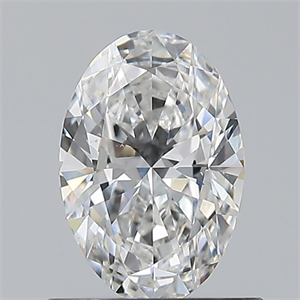 Picture of Natural Diamond 0.70 Carats, Oval with  Cut, E Color, VS2 Clarity and Certified by GIA