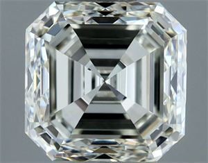 Picture of Natural Diamond 1.00 Carats, Asscher with  Cut, I Color, VS1 Clarity and Certified by IGI