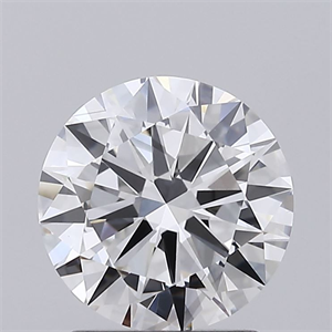 Picture of Lab Grown Diamond 1.50 Carats, Round with Excellent Cut, F Color, VS1 Clarity and Certified by IGI