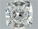 Natural Diamond 1.72 Carats, Cushion with  Cut, I Color, VS1 Clarity and Certified by GIA