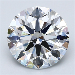 Picture of Natural Diamond 4.53 Carats, Round with Excellent Cut, D Color, VS2 Clarity and Certified by GIA
