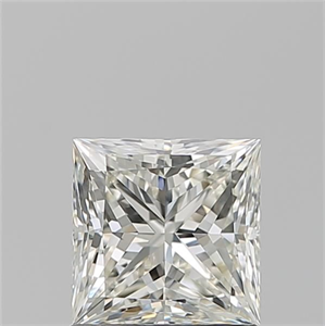 Picture of Natural Diamond 1.20 Carats, Princess with  Cut, J Color, VVS2 Clarity and Certified by GIA