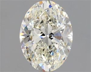 Picture of Natural Diamond 1.50 Carats, Oval with  Cut, J Color, VS1 Clarity and Certified by GIA
