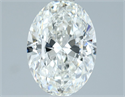 Natural Diamond 1.51 Carats, Oval with  Cut, G Color, VVS2 Clarity and Certified by IGI